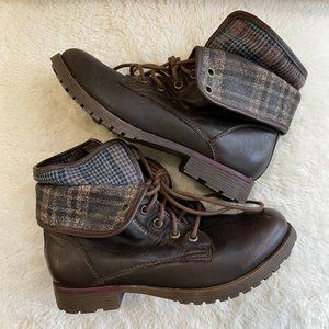 Rock and Candy Combat Boots Size 6.5